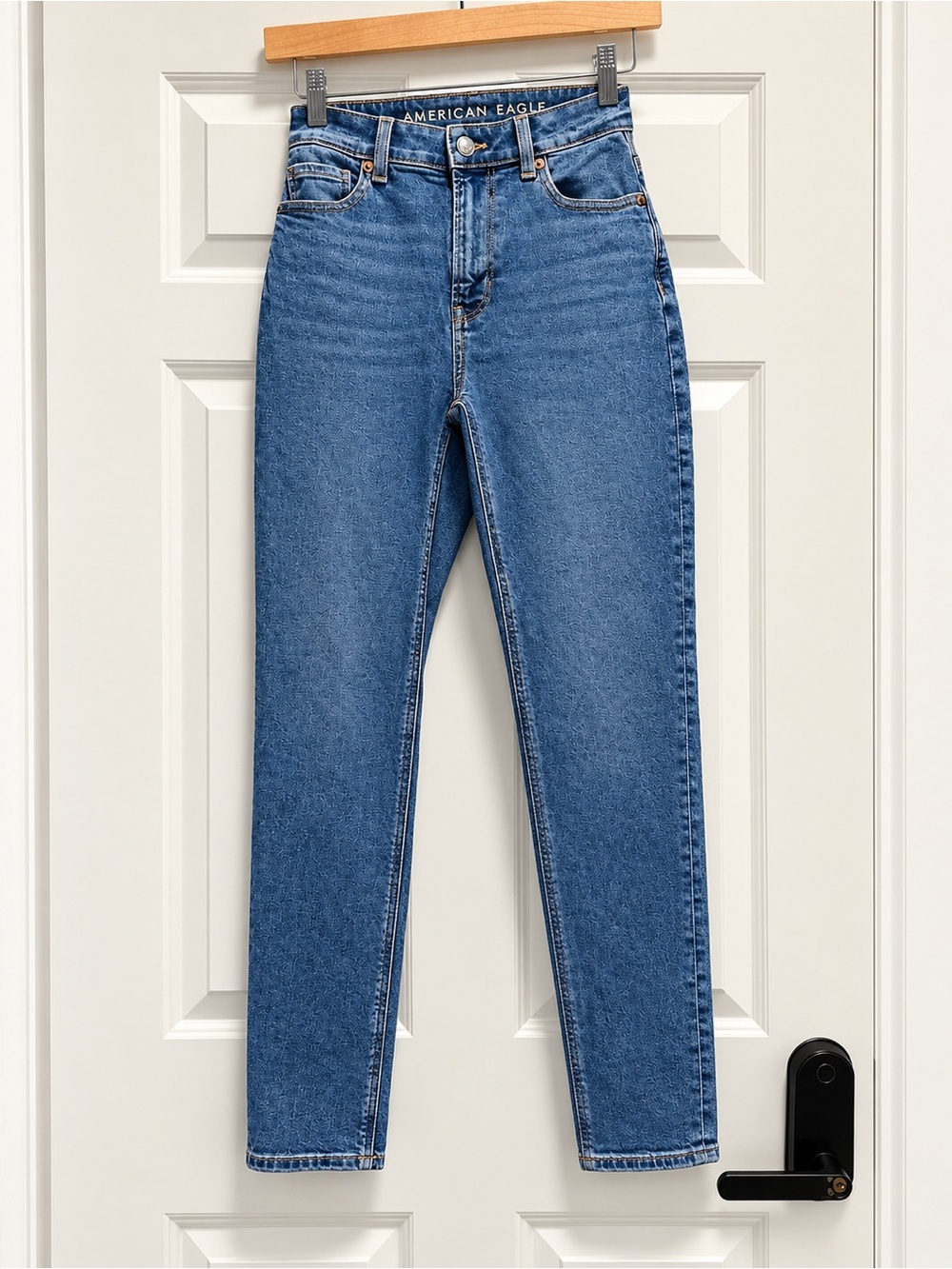 American Eagle Women’s Size 000 Regular High Rise Stretch Blue Jeans